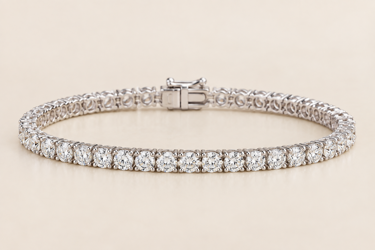 Tennis Diamond Bracelet 7ct