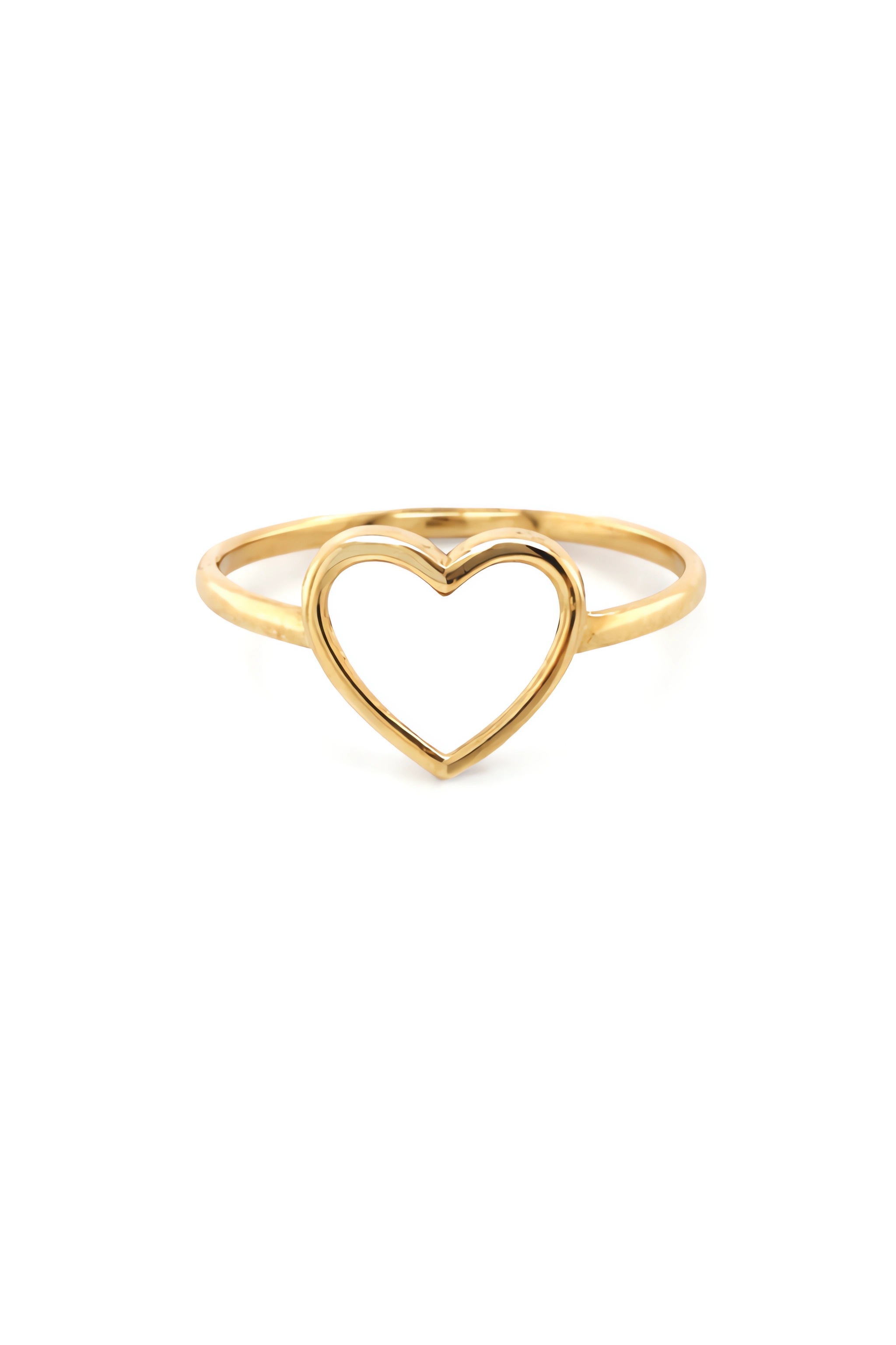 Heart Gold Ring